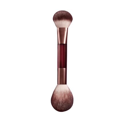 Dual-Ended Blush Brush for Powder, Liquid, and Cream Blush - Multipurpose Face Makeup Brush